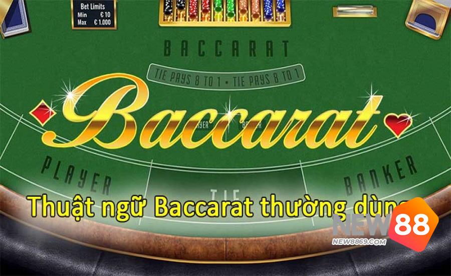 Thuật ngữ trong Baccarat