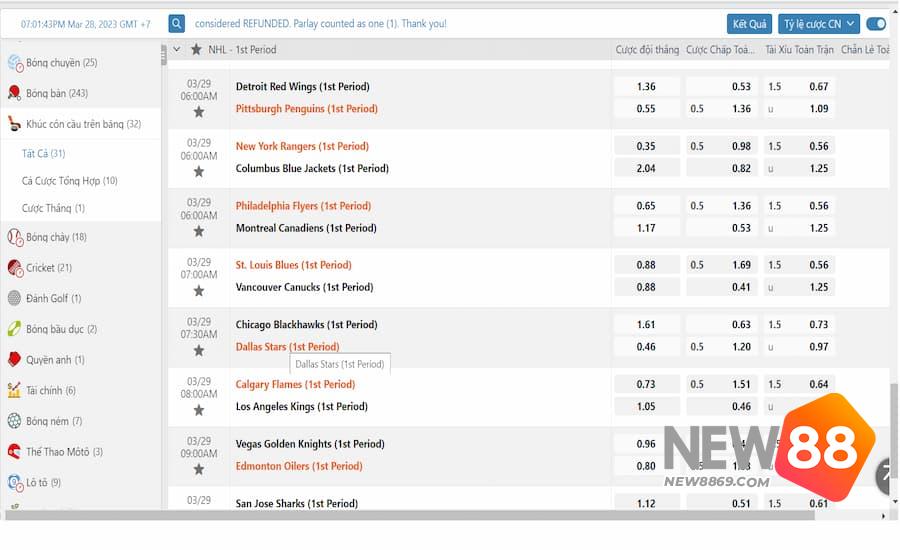 Cá cược cầu ghi bàn cuối cùng/đầu tiên