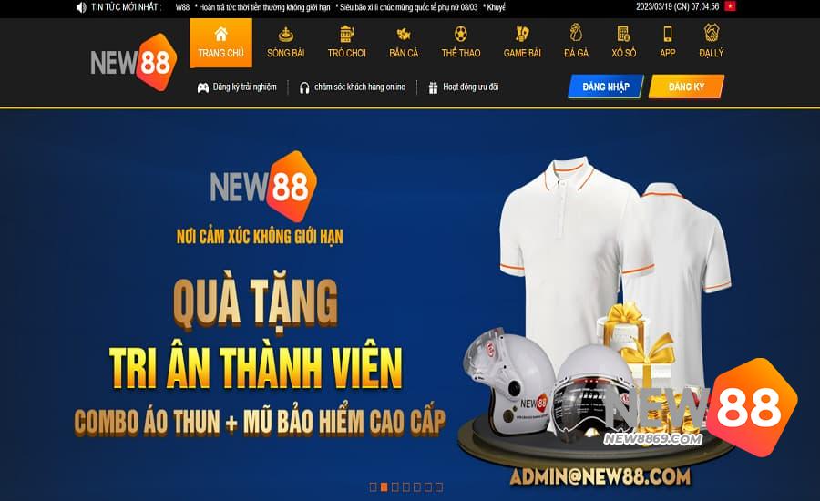Đường dẫn đăng ký tài khoản NEW88