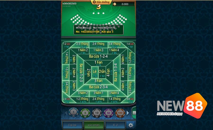 5 kiểu cược phổ biến nhất trong Fantan 