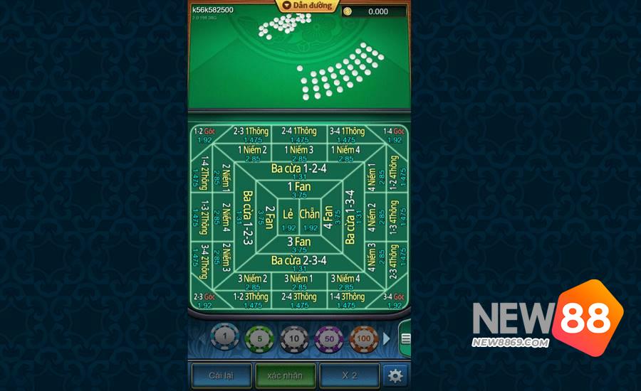 Luật chơi fantan new88