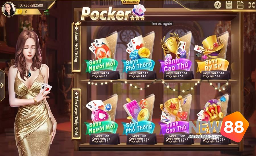 Hướng dẫn chơi bài liêng New88