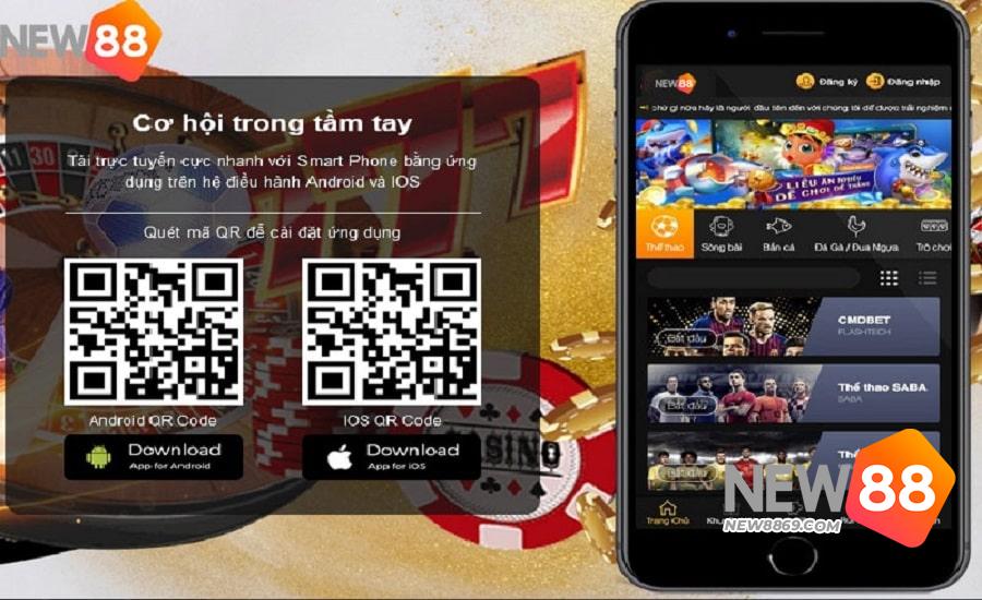 Tải app bằng QR CODE