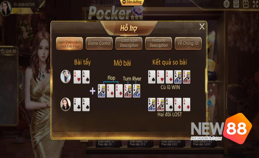 Các vòng chơi trong xì tố 