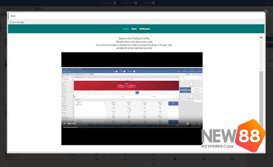 Kinh nghiệm chơi kèo đồng banh new88