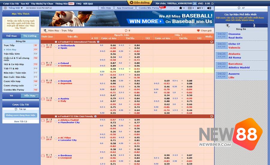 Hướng dẫn cược kèo thẻ phạt luôn thắng