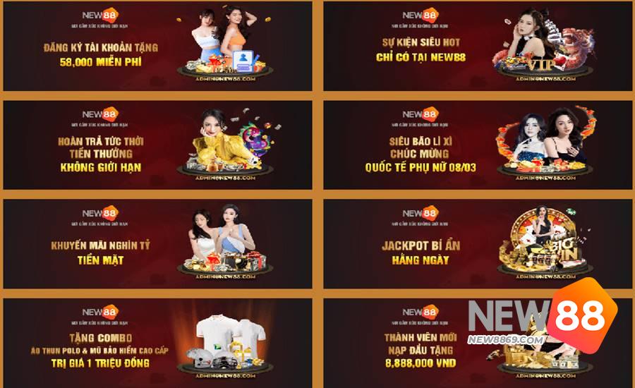 New88 Nâng Cấp Phiên Bản Mới - Có Điểm Gì Nổi Bật? 2 New88 nâng cấp phiên bản mới với khuyến mãi hấp dẫn
