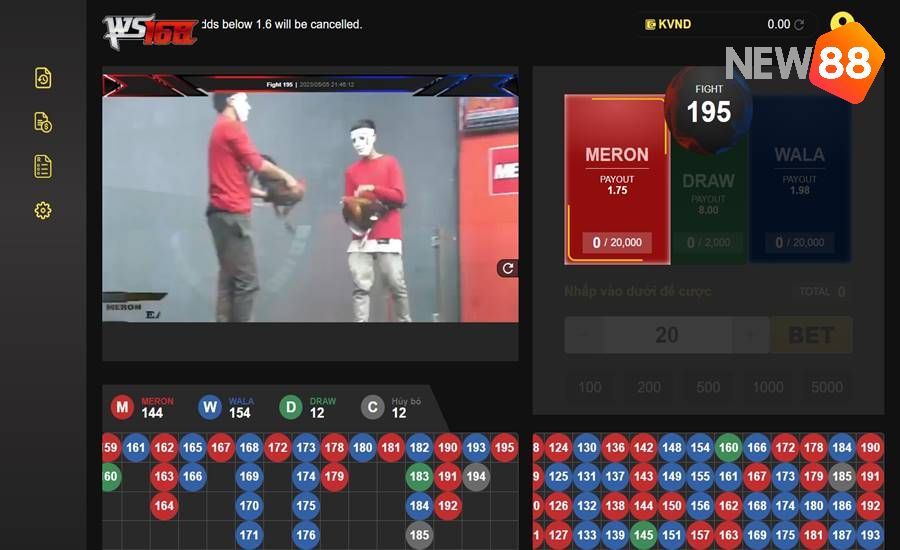 Đa dạng trận đấu và kèo cược 
