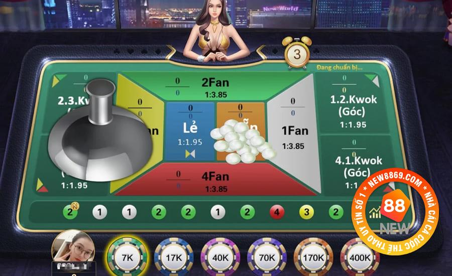 Game bài Fantan nổi tiếng