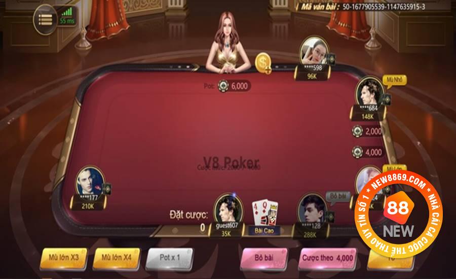 Bỏ túi mẹo chơi game bài V8 Poker bất bại gamer nên biết
