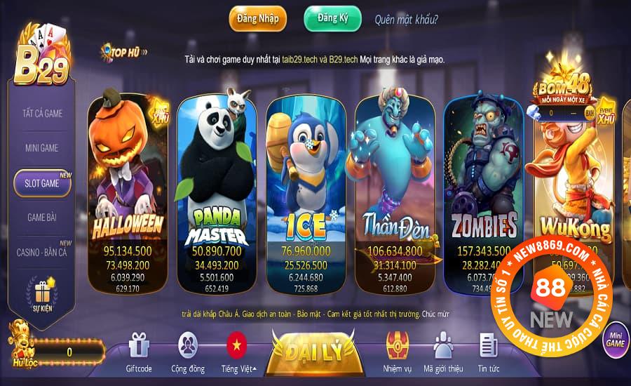 Luật chơi game Nổ Hũ B29